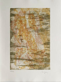L'imitation de Notre Dame la Lune VI de Camille Bryen, 1974