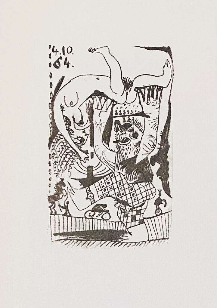 Le Goût du Bonheur by Pablo Picasso, 1970