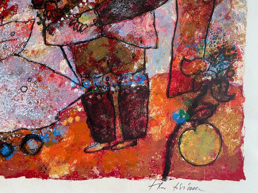 La Cloche (The Bell) by Theo Tobiasse, 1978 (view 2)
