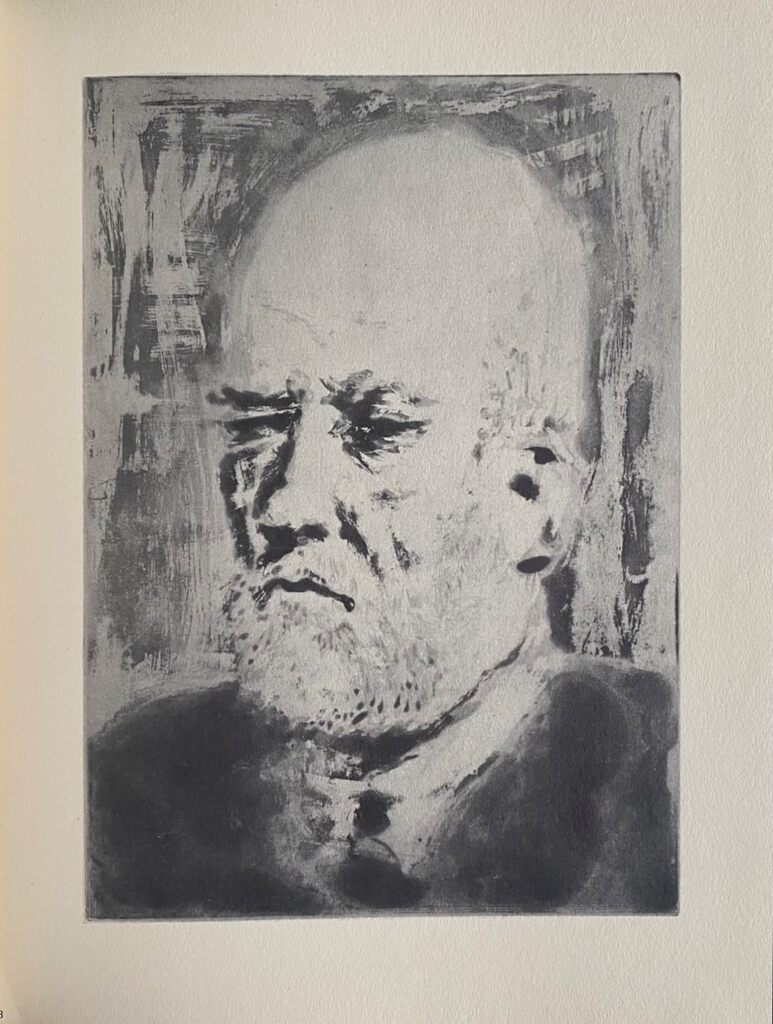 Portrait de Vollard I by Pablo Picasso, 1956