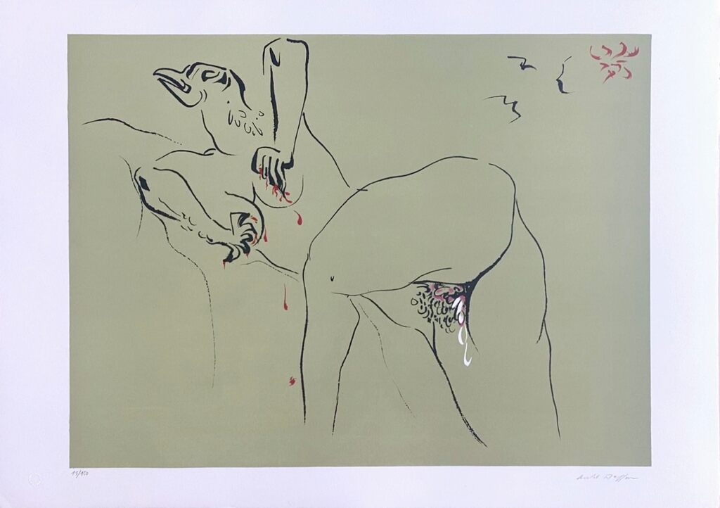 Mythologie sexuelle by André Masson, 1975