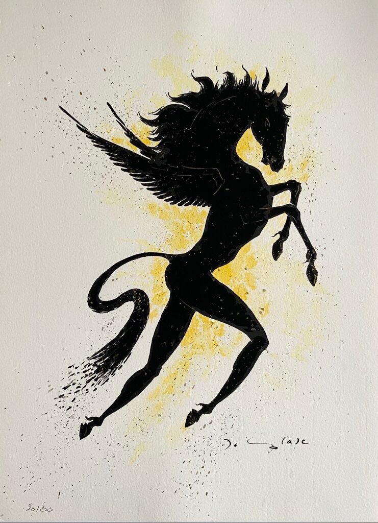 Pégase (Pegasus) de Frédéric Delanglade, 1968