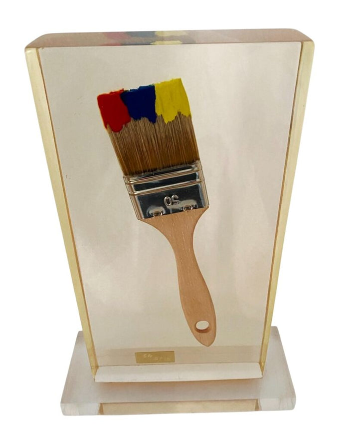 Inclusion au pinceau by Arman, 1995 (view 2)