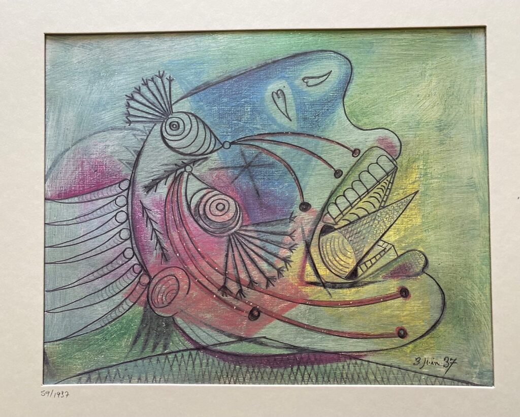 Guernica Study by Pablo Picasso, 1990 (view 2)