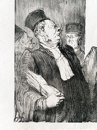 Court Scene by Honoré Daumier, 1918 (view 3)
