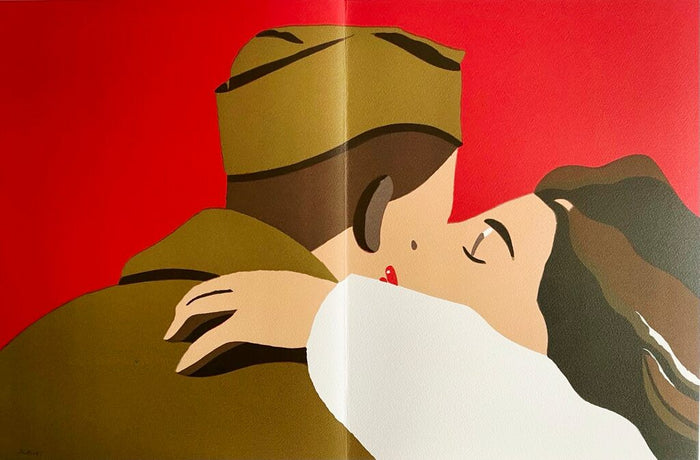 Commémoration de la libération de Paris d'Eduardo Arroyo, 1984