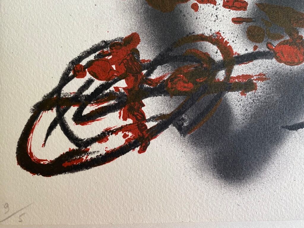 Cœur et flèche by Antoni Tàpies, 1985 (view 3)