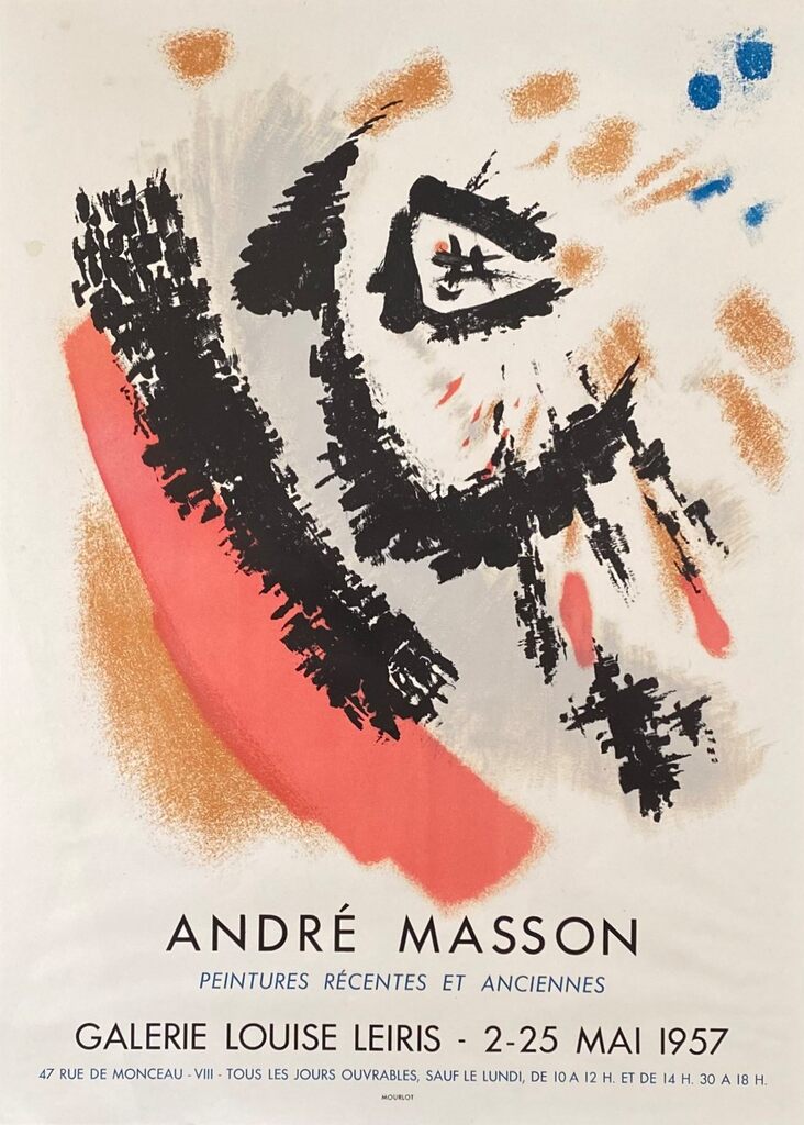 Peintures récentes et anciennes by André Masson, 1957