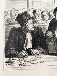 Court Scene by Honoré Daumier, 1918 (view 3)