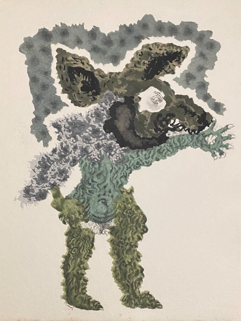 Le bear doit toujours se prendre par la bande... by Jean Lurçat, 1965