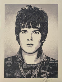 Clem Burke Sonic DNA by Shepard Fairey, 2025