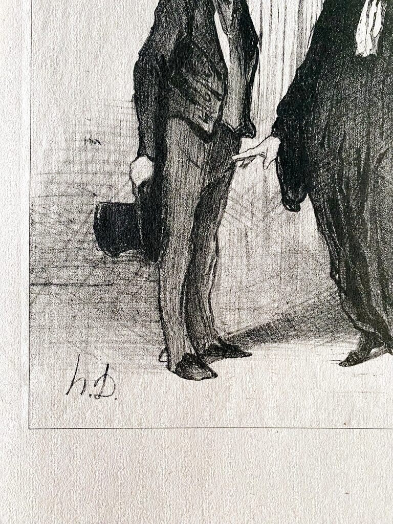 Court Scene by Honoré Daumier, 1918 (view 3)