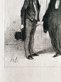 Court Scene by Honoré Daumier, 1918 (view 3)