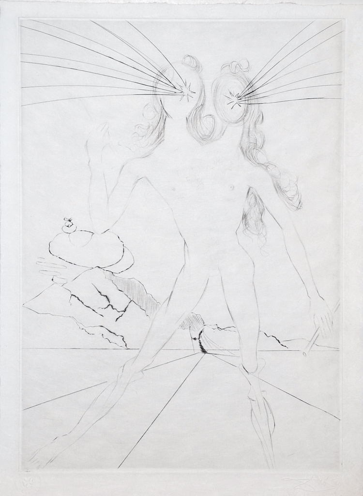 Les Amours de Cassandre by Salvador Dalí, 1968