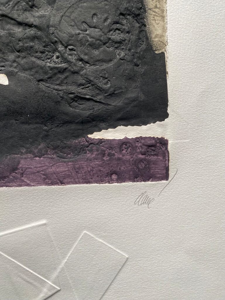 Trois points by Antoni Clavé, 1976 (view 2)