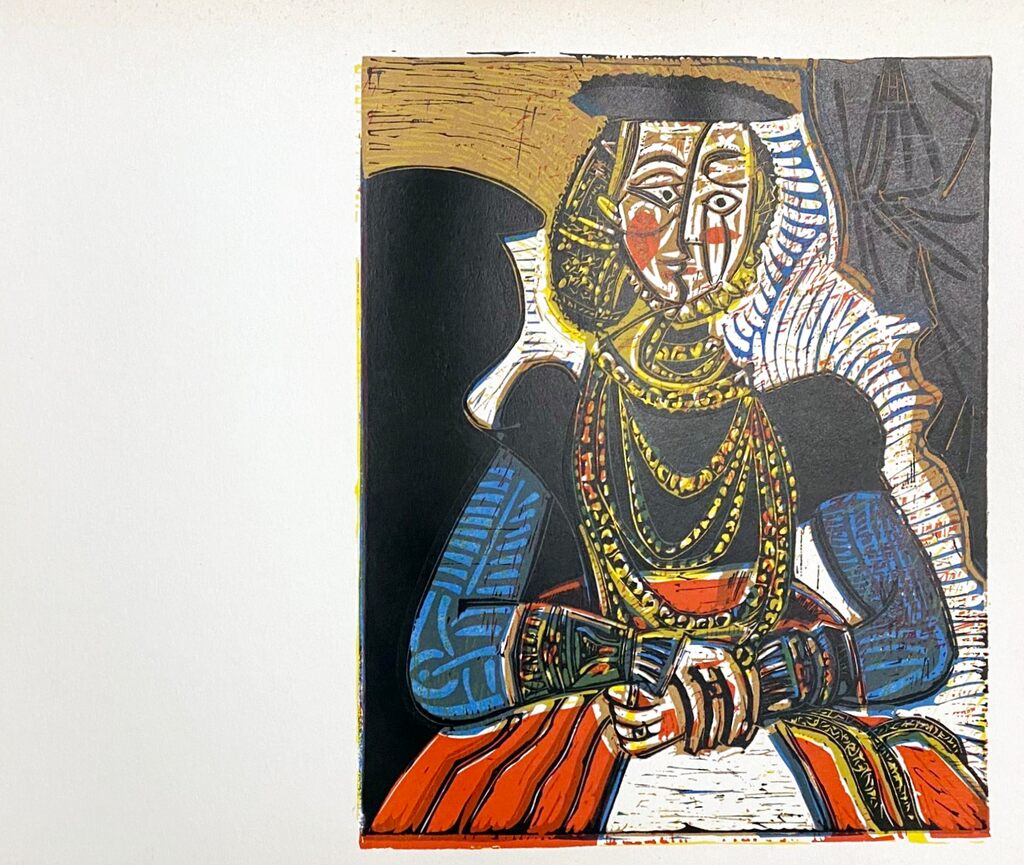 Buste de femme d'après Cranach le Jeune by Pablo Picasso, 1963
