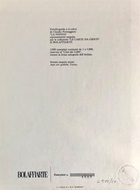 La Donna (The Queen) by Claudio Parmiggiani, 1977 (view 2)