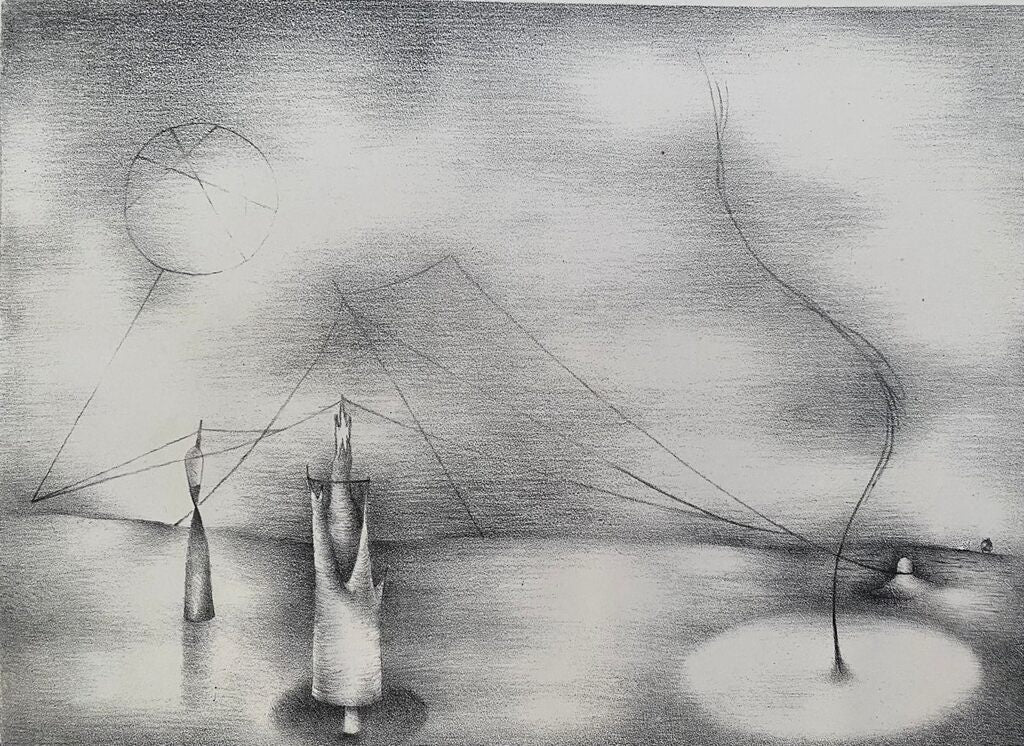 Explorations by Henri Goetz, 1947 (view 2)