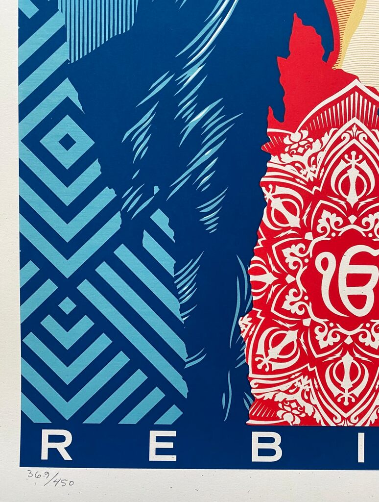 Rebirth by Shepard Fairey, 2021 (view 2)
