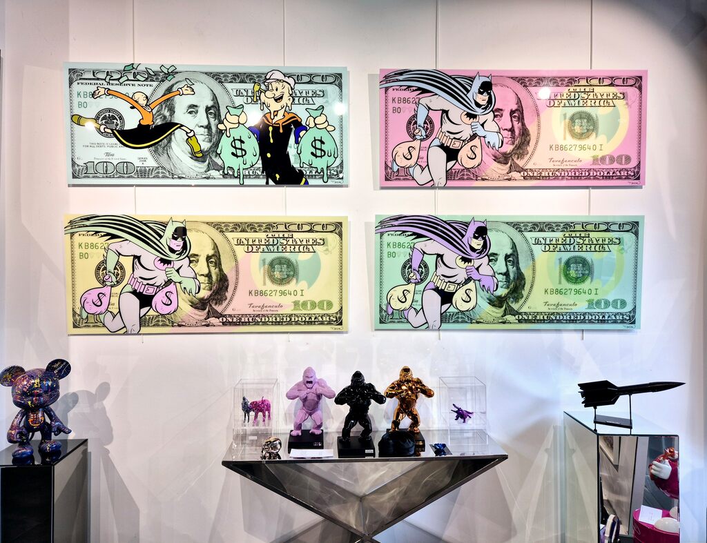 Spinach and Cash by Antoine Tavaglione, 2019 (view 2)