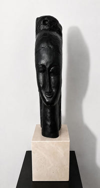 Tête de jeune femme by Amedeo Modigliani, c. 1990 (view 2)