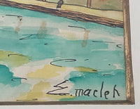 Bord de Seine, Paris by Élisée Maclet, c. 1950 (view 3)