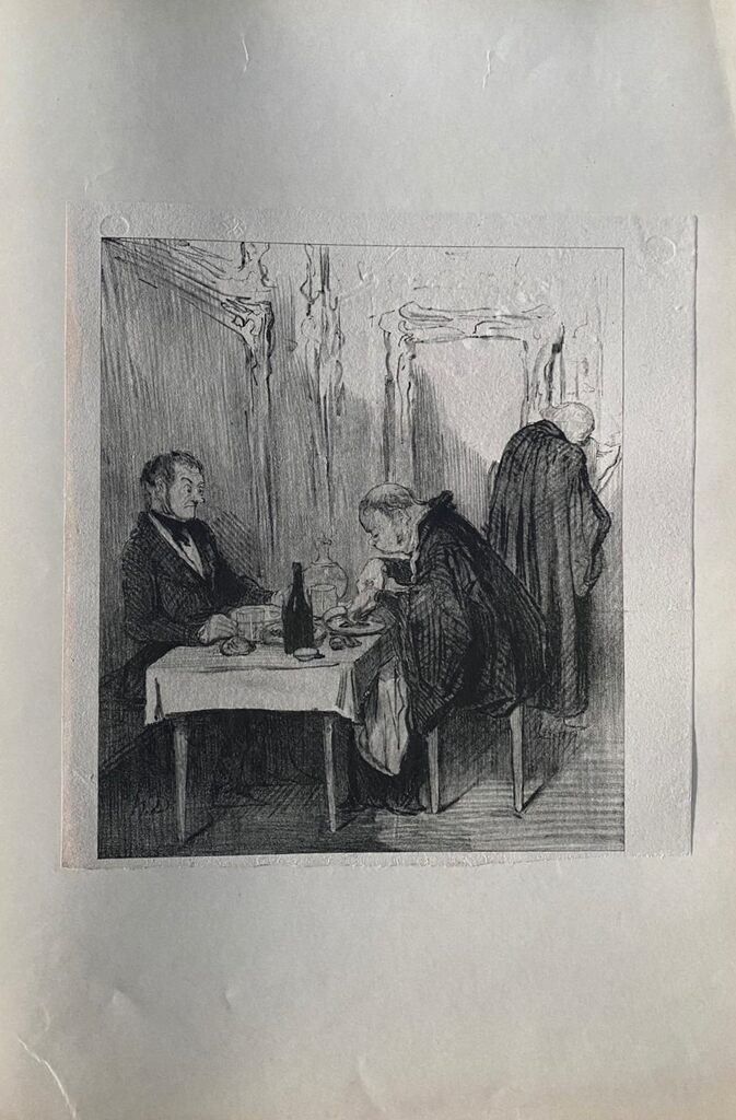 Court Scene by Honoré Daumier, 1918 (view 3)