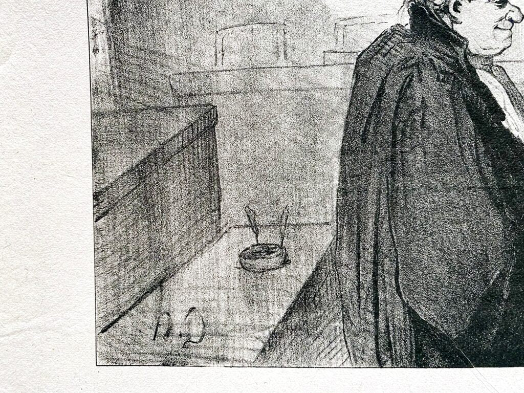 Court Scene by Honoré Daumier, 1918 (view 3)