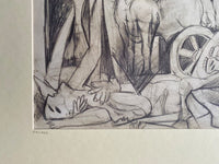 Guernica Study by Pablo Picasso, 1990 (view 2)