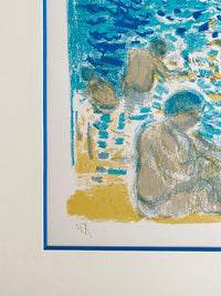 Le Bonnet rouge devant la mer by Andre Cottavoz, 1974 (view 2)