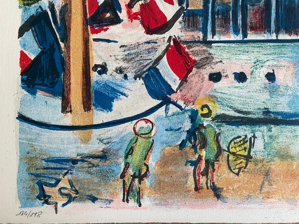 Les Côtes Normandes by Raoul Dufy, 1961 (view 2)