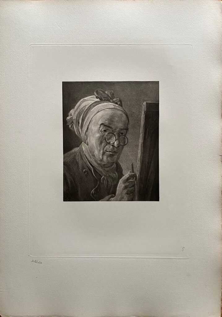 Autoportrait by Jean-Siméon Chardin, 1908