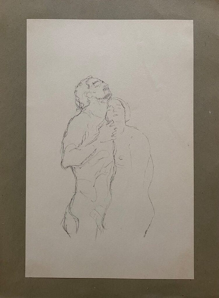 Couple de Gustav Klimt, 1922