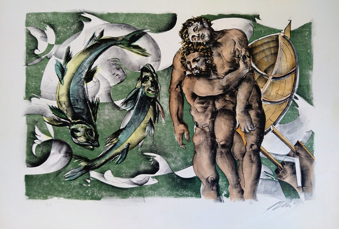 Pisces de Hans Erni, 1970