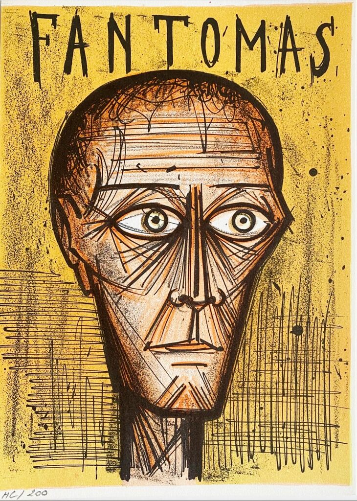 Fantomas by Bernard Buffet, 1968