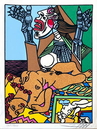 A travers…8 by Erró, 1994