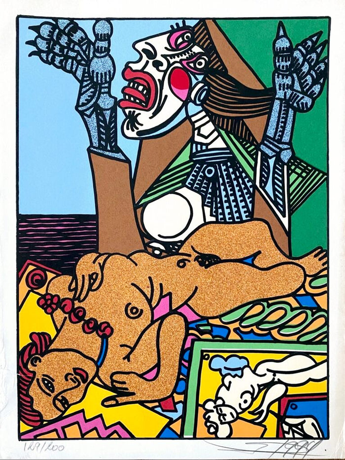 A travers…8 by Erró, 1994