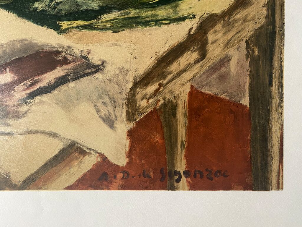 Nature morte, Le chou (1930) d'André Dunoyer de Segonzac, 1967 (vue 2)