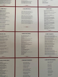 Americana Lyrics by Shepard Fairey, 2012 (view 2)
