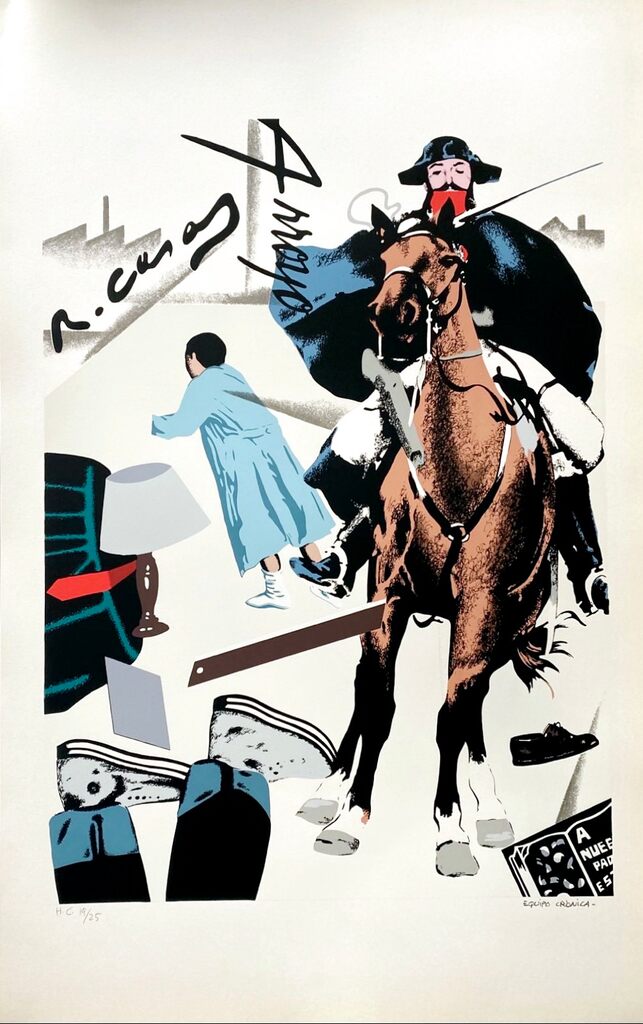 Ramon Casas y Eduardo Arroyo como pretexto by Equipo Crónica, 1974