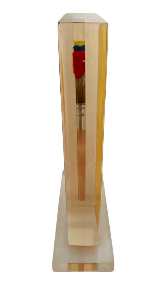 Inclusion au pinceau by Arman, 1995 (view 5)