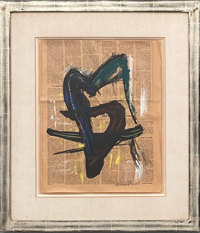 Untitled de Gérard Schneider, 1983