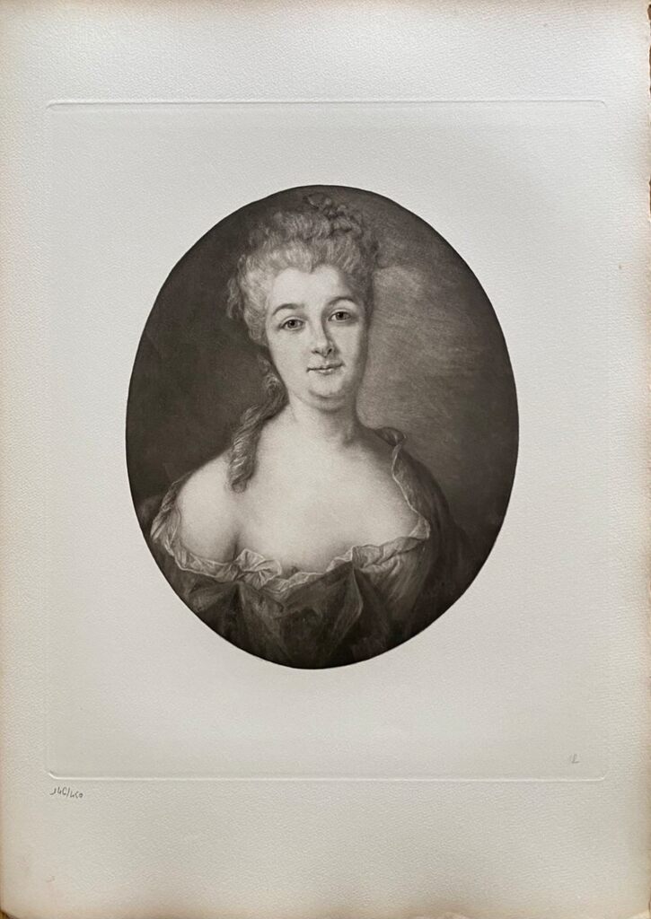 Portrait de la Baronne de Dietrich by François-Bernard Frey, 1908