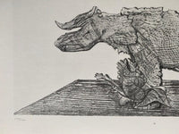 The Repast of Death (Le Repas du mort) de Max Ernst, 1972 (vue 2)