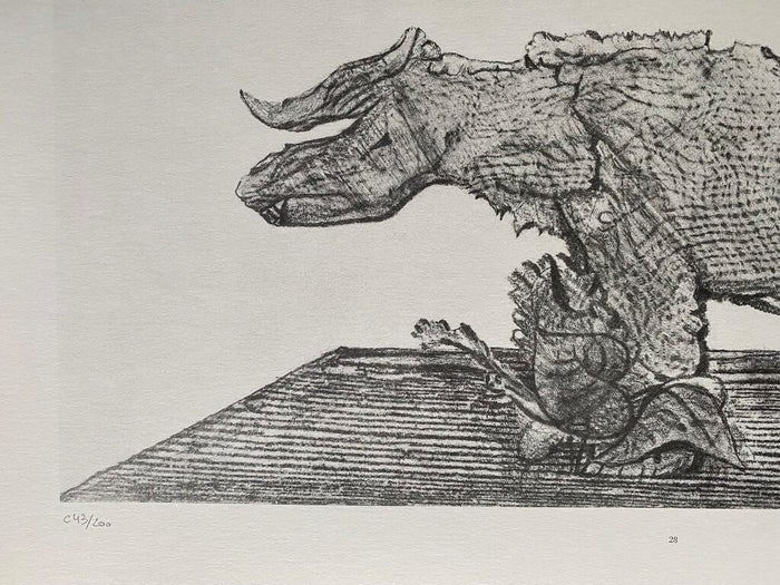 The Repast of Death (Le Repas du mort) de Max Ernst, 1972 (vue 2)