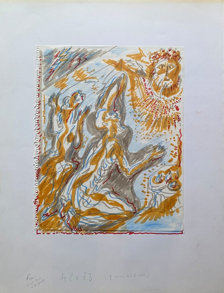 Philemon & Baucis by André Masson, 1979