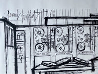 Computer, Siemens de Bernard Buffet, 1968 (vue 2)