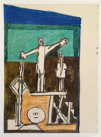 La chute d'icare de Pablo Picasso, 1972