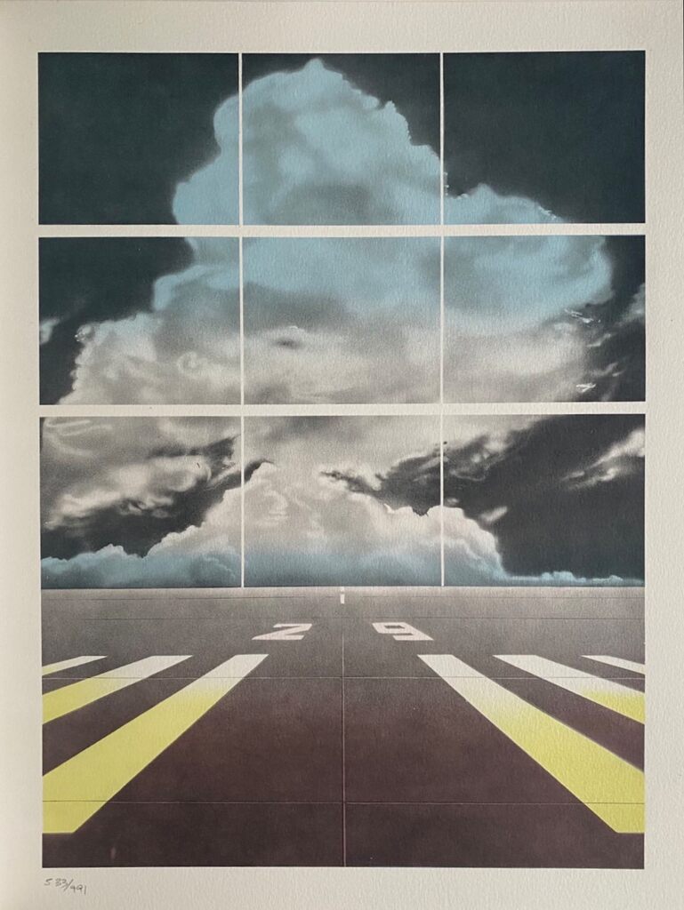 Piste d'envol by Peter Klasen, 1978