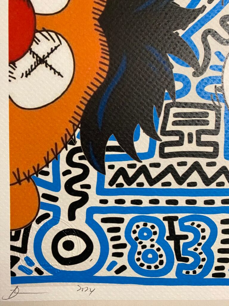 Kaws Sesame Street de Death NYC, 2024 (vue 2)